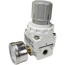 Pressure gauge, air divider, pressure regulator